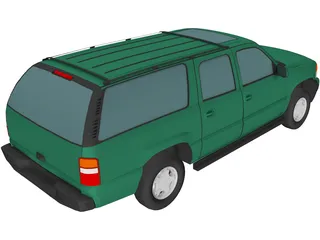 GMC Yukon (2000) 3D Model