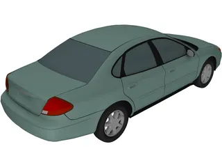 Ford Taurus (2000) 3D Model