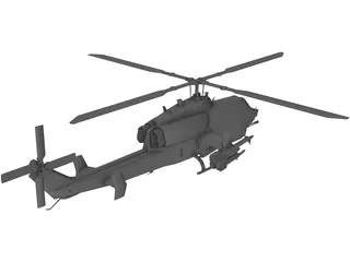 Bell AH-1Z 3D Model