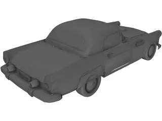 Ford Thunderbird (1957) 3D Model