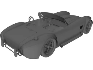 Shelby Cobra (1966) 3D Model