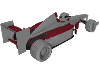 Ferrari F399 F1 (1999) 3D Model