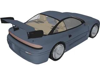 Mitsubishi 3000GT [Tuned] 3D Model