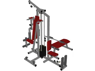 Big Gym 3D Model