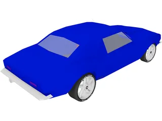 Chevrolet Camaro (1962) 3D Model