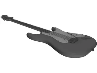 Guitar Electric 3D Model