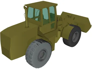 Front Loader 3D Model