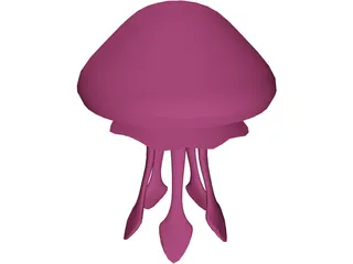 Jelly Fish 3D Model