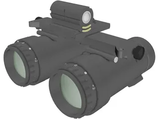 Anvis 9 NVG Goggles 3D Model