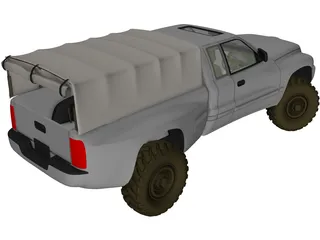 Dodge Pickup 3D Model