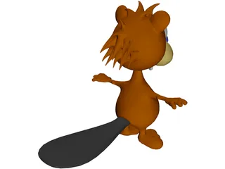 Beaver 3D Model