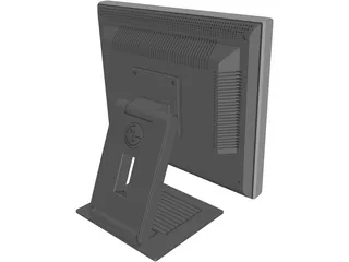 LG TFT Computer Monitor 3D Model