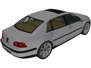 Volkswagen Phaeton 3D Model