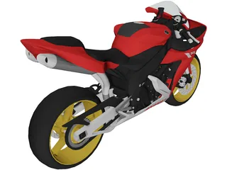 Yamaha YZF-R1 3D Model