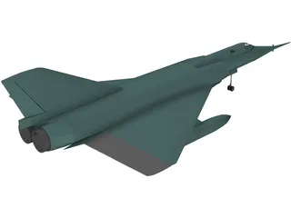 Dassault Mirage IV 3D Model