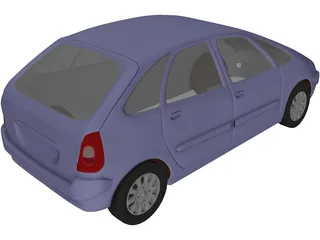 Citroen Xsara Picasso 3D Model