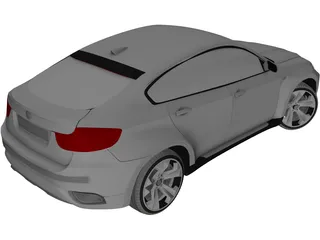 BMW X6 3D Model