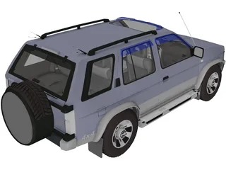 Nissan Terrano 3D Model