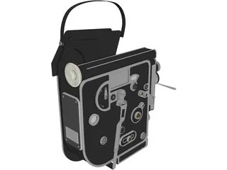 Camcorder Vintage 3D Model