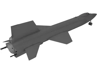 X15B 3D Model