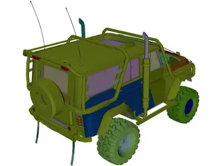 Jeep [Tuning] 3D Model