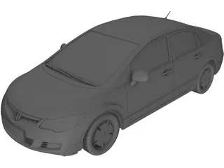 Honda Civic 3D Model