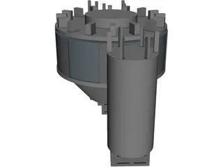 Steel-Concrete Bond 3D Model