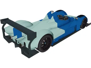 Courage LC70 LeMans 3D Model