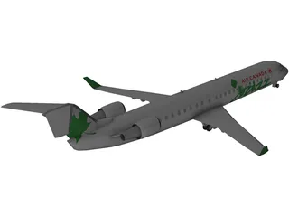 Bombardier CRJ-705 Air Canada Jazz 3D Model