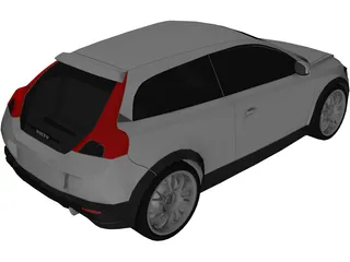 Volvo C30 3D Model