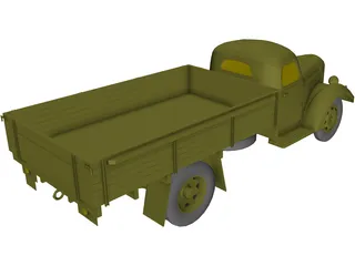 ZIL 164 3D Model