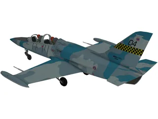 Aero L-39 Albatros Royal Thai 3D Model