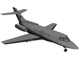 Hawker 850XP 3D Model