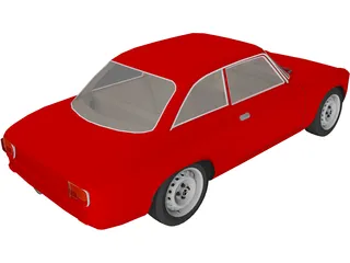 Alfa Romeo Julia GTA 3D Model
