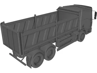 MAN T6L8.210 Truck 3D Model