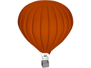 Air Sphere Balloon 3D Model