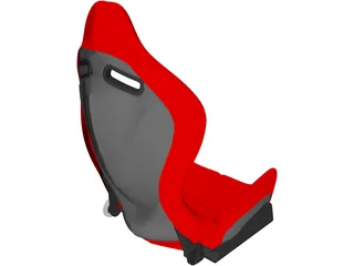 Seat Car 3D Model