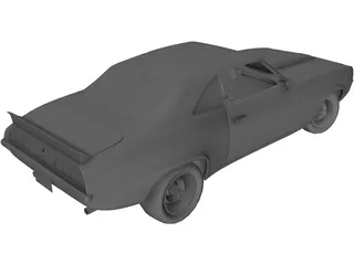 Chevrolet Camaro (1967) 3D Model
