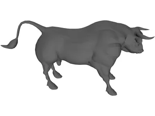 Bull 3D Model