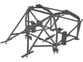 Car Roll Bar 3D Model