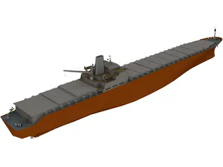 LNG Tanker 3D Model