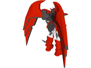 Oz-MS13 Gundam Epyon 3D Model