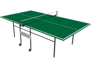 Pinpong Table 3D Model