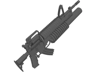 M4 3D Model