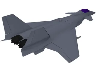 J-14 3D Model