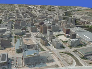 Grand Rapids City 3D Model