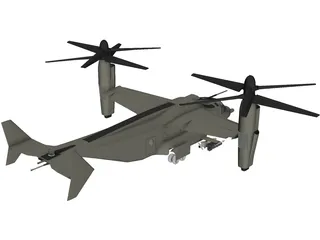 Bell-Boeing V-22 Osprey 3D Model