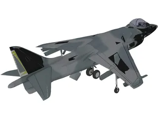 BAE AV-8A 3D Model