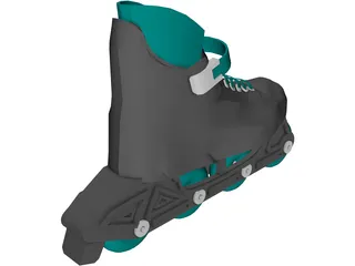 Roller Skate AZ-912 Yonex 3D Model