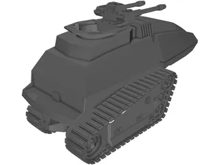 Cobra Tank 3D Model